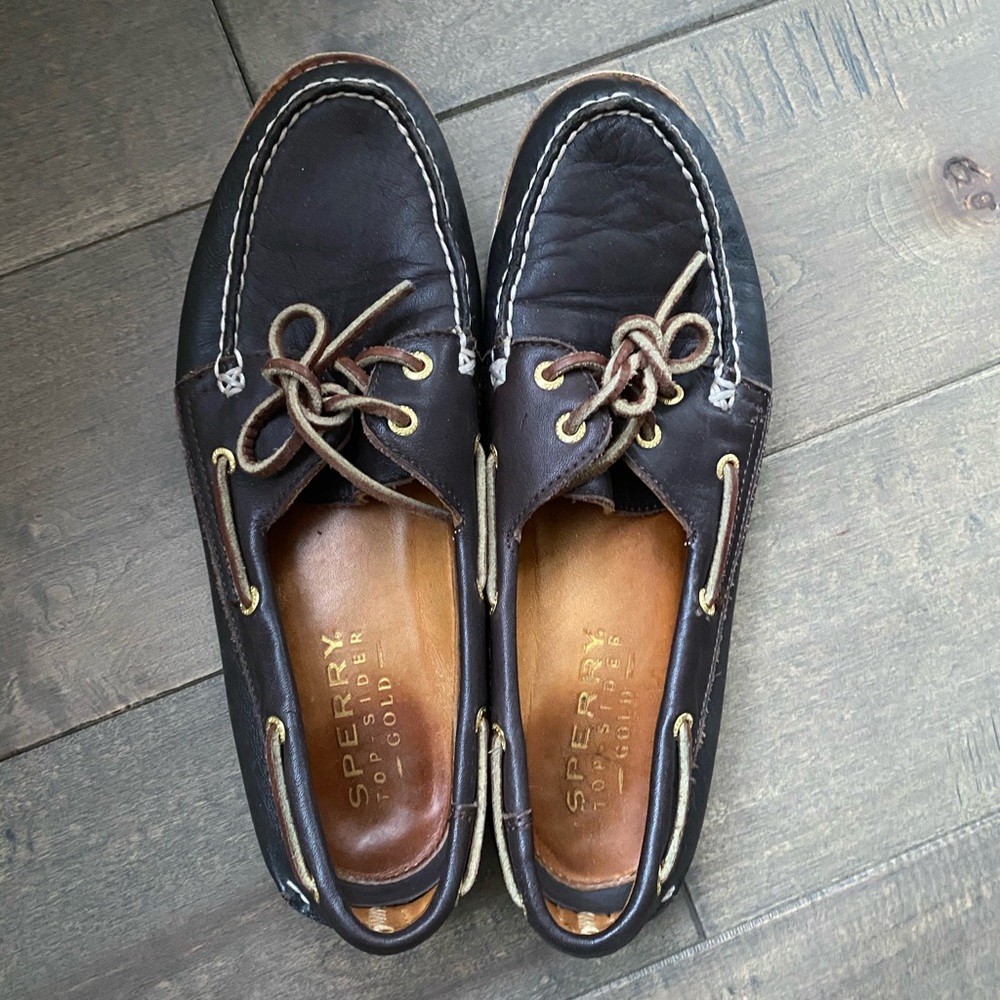 Sperry Dark brown boat shoe